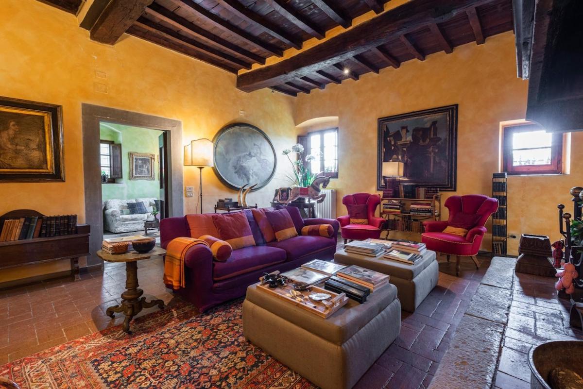 Villa Riflessi Di Fiesole - Piscina - Vista Firenze מראה חיצוני תמונה